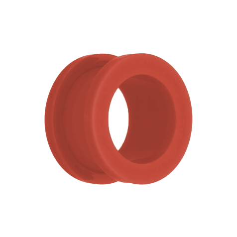 Flesh tunnel neon red