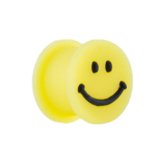 Plug yellow with smiley