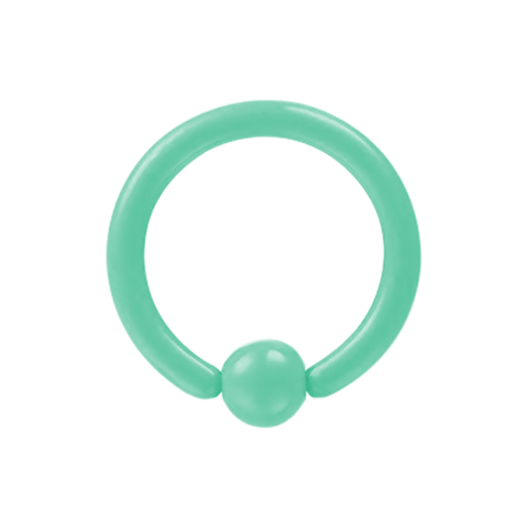 Ball Closure Ring Supernova pastel green
