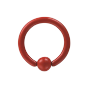 Ball Closure Ring Supernova Fire Red
