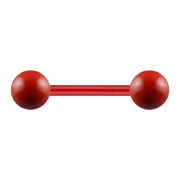 Barbell Supernova Fire Red con palla