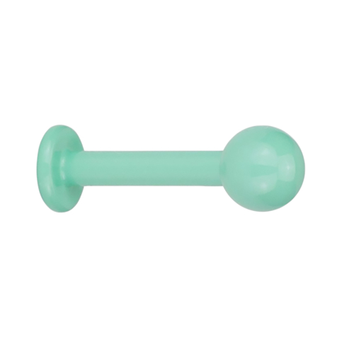 Labret Supernova vert pastel avec boule