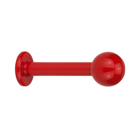 Labret Supernova Fire Red avec boule