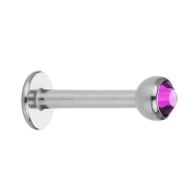 Micro Labret Supernova High Polished with ball and...