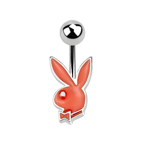 Micro Banane silber Kugel und Playboy Bunny rot