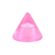 Micro Cone pink transparent