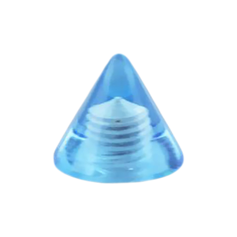 Micro Cone bleu clair transparent