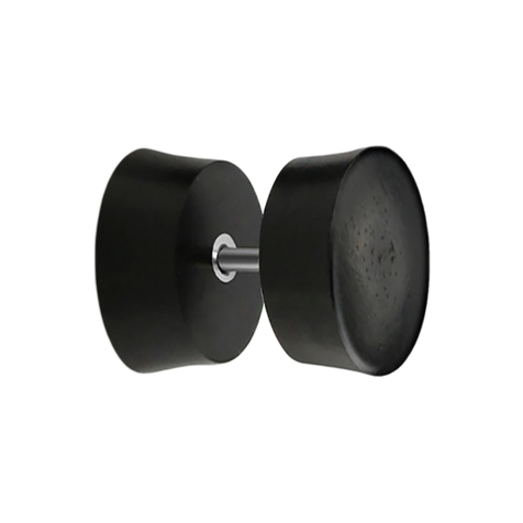 Fake plug made from Areng wood