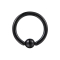 Micro Ball Closure Ring Supernova Absolute Black