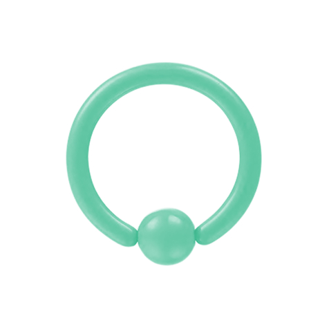Micro Ball Closure Ring Supernova pastel green