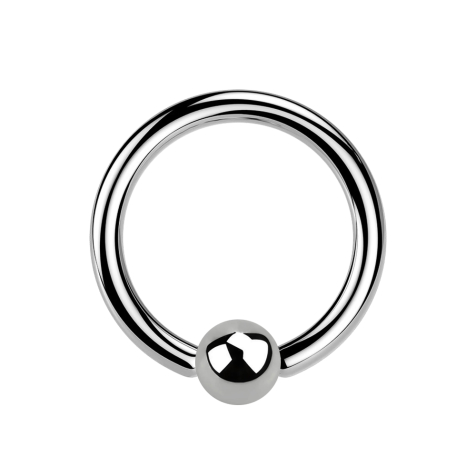 Ball closure ring, silver