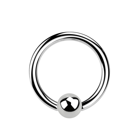 Micro Ball Closure Ring silver
