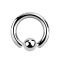 Ball Closure Ring silver