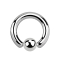Ball Closure Ring silver