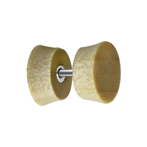 Faux plug en bois de crocodile