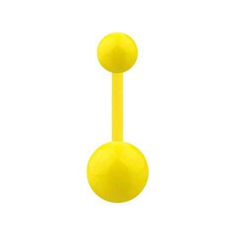 Banana yellow with two balls