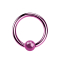 Micro Ball Closure Ring pink