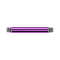 Barbell bar purple