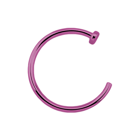 Nasenring offen violett