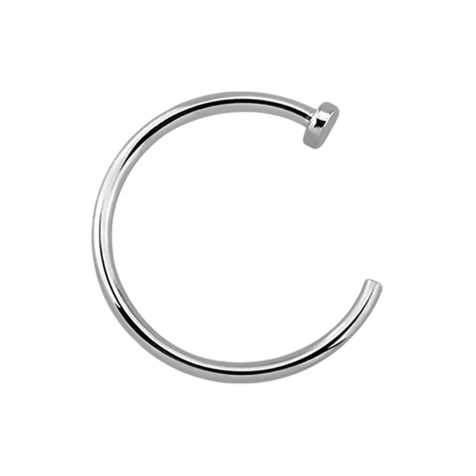 Anello da naso aperto in argento