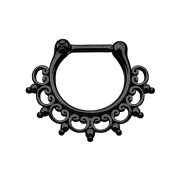 Setto appuntito tribale nero