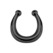 Faux septum basic noir