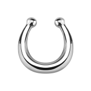 Fake septum basic silver