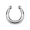 Faux septum basic argent