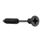 Micro Barbell Phillips screw black