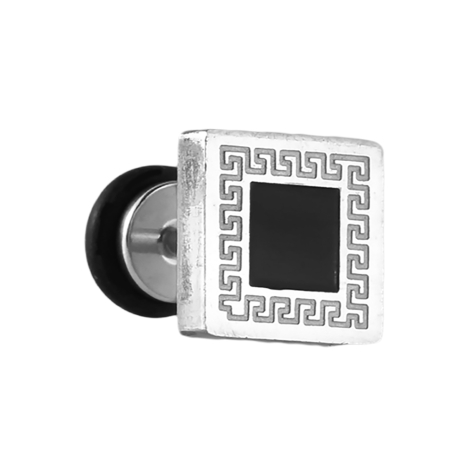 Fake plug with black square