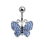 Banane argentée Papillon bleu clair