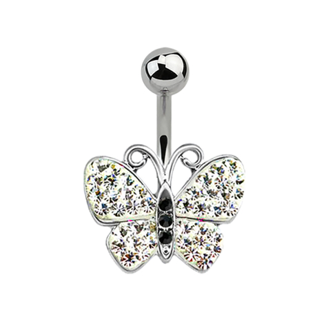 Banana silver butterfly multicolor