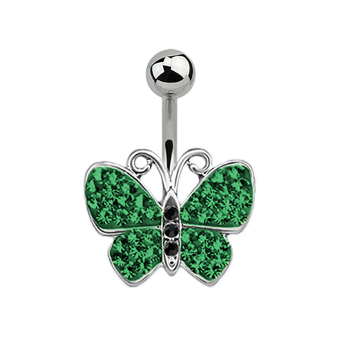 Banane argentée Papillon vert