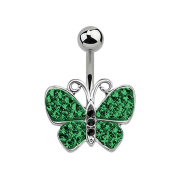 Banane argentée Papillon vert