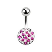 Banana silver dotted fuchsia