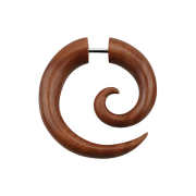 Fausse spirale en bois Sawo