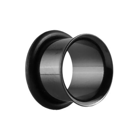 Flared tunnel black with O-ring