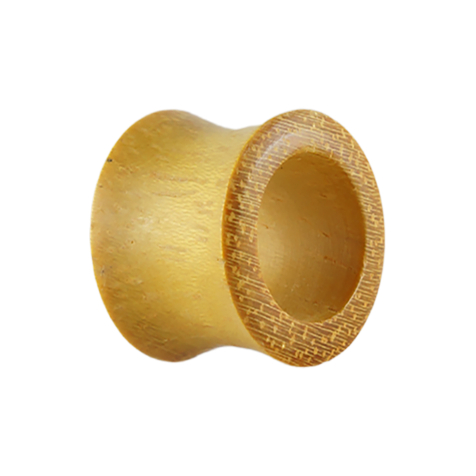 Flared tunnel made from jackfruit wood