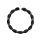 Piercing ring braided black
