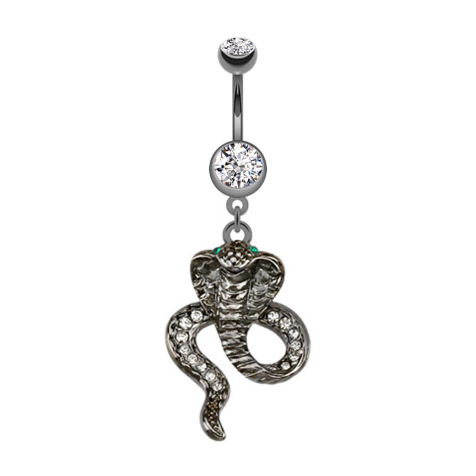 Banana black with Cobra pendant