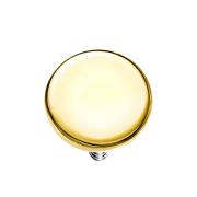 Disque Dermal Anchor doré avec revêtement en...