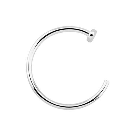 Nasenring offen silber