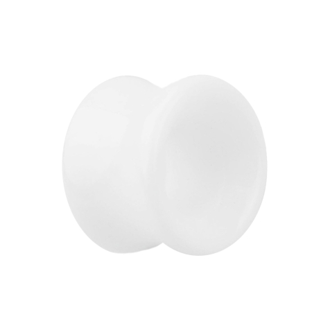 Flared tunnel made from ivory stone