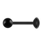 Barbell Supernova Absolute Black avec boule et disque