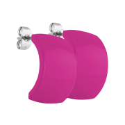 Boucles doreilles Supernova violet bouclier