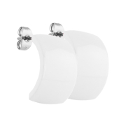 Boucles doreilles Supernova Pure White Bouclier