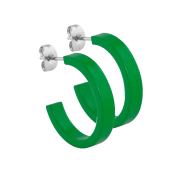 Clou doreille Supernova vert rond plat 5x24