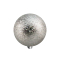 Dermal anchor ball silver speckled