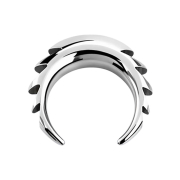 Dehnsichel silber gezackt