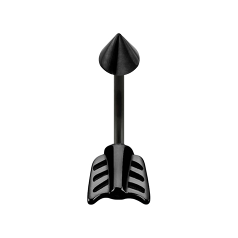 Micro banana black with cone and arrow